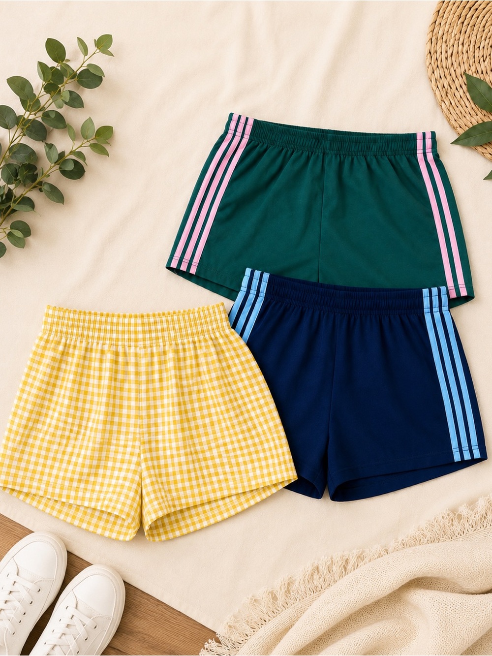 SHEIN Women’s Shorts Bundle Size Small | 3 Pairs Sporty Lounge Shorts